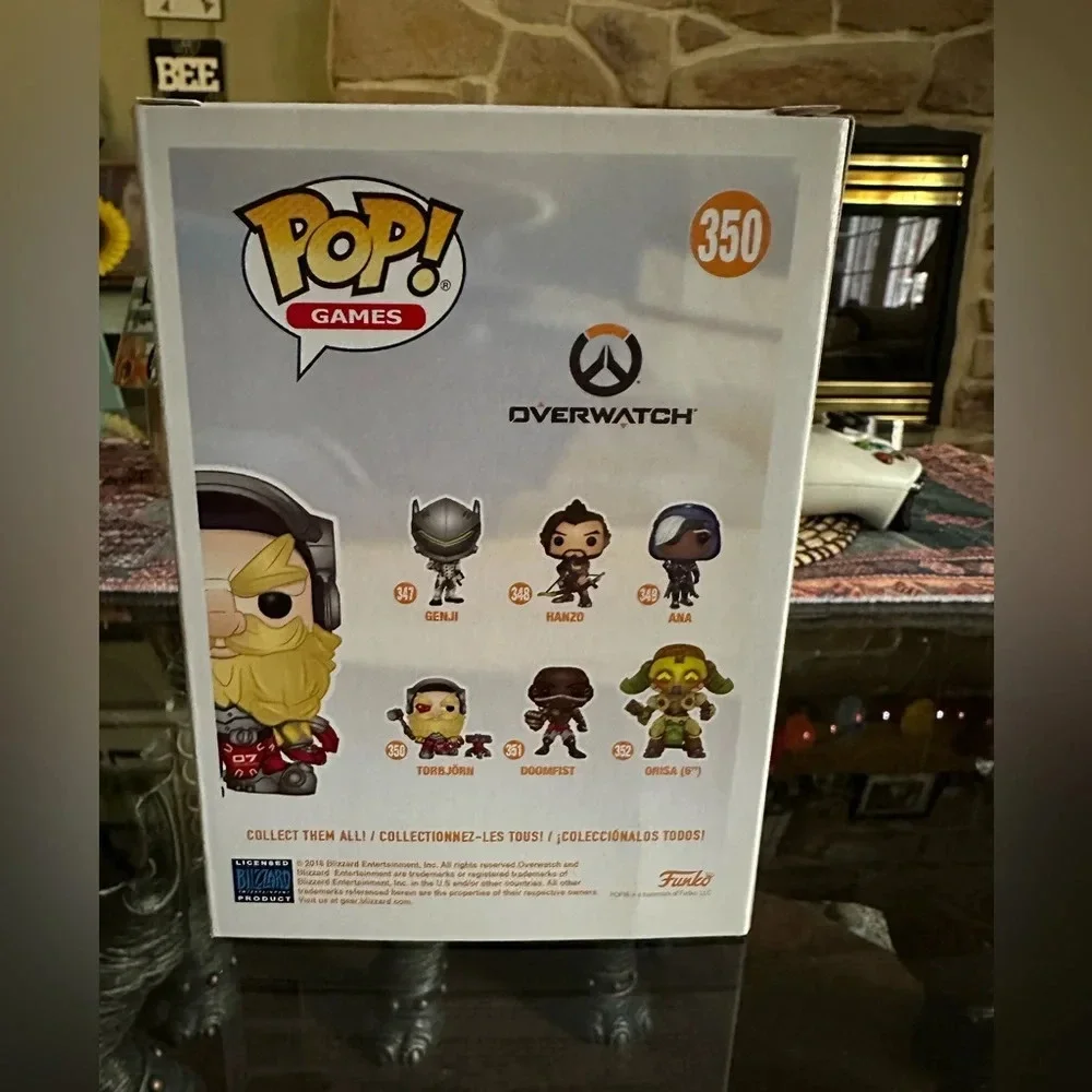 Funko Pop! Vinyl: OVERWATCH Torbjorn figure NWT - Picture 3 of 5